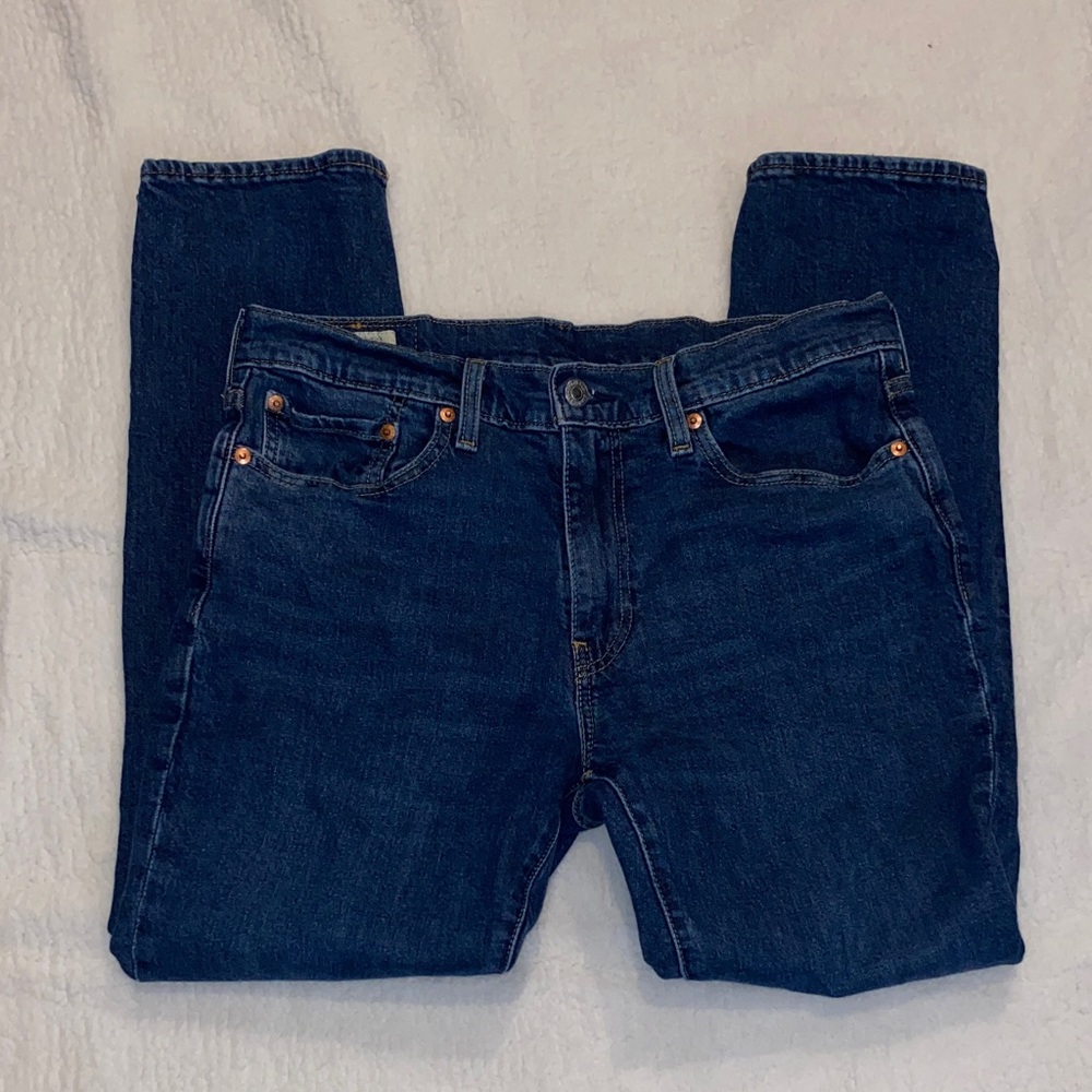 Men's Levi’s Blue Denim Straight Jeans